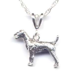   16 Airedale Chain Necklace Sterling Silver Jewelry: Everything Else