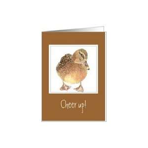  Humor   Cheer up Duck   Encouragement Card Health 