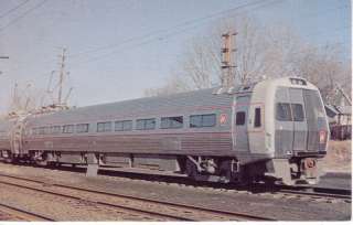 Postcard Train Pennsylvania 817 Metroliner PENN CENTRAL  