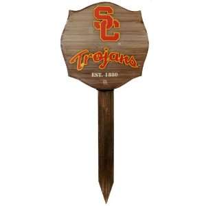 USC University of Southern California Home Garden Lawn Wood Stake Sign