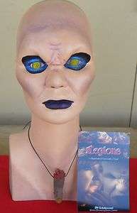   DEMON MAKE UP DISPLAY HEAD CREATED BY JAY GOWEY WITH HIS CERT  