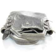 PRADA Cervo Lux Logo Ombre Zippered Tote Bag Purse  