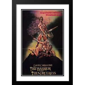   Sorceress 20x26 Framed and Double Matted Movie Poster: Home & Kitchen