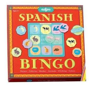  Kids Games: Kids English, French or Spanish Bingo Game 