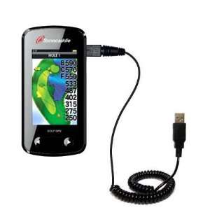  Coiled USB Cable for the Sonocaddie v500 Golf GPS with 