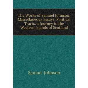   Journey to the Western Islands of Scotland Samuel Johnson Books
