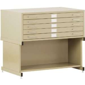   Drawer Flat File with Open Base by Sandusky Lee: Office Products