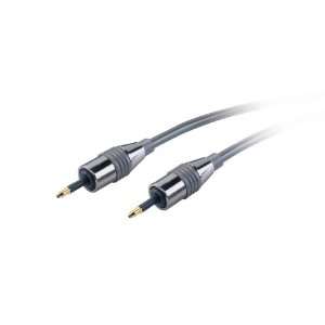   10ft Toslink (3.5mm to 3.5mm) Fiber Cable Assembly: Electronics