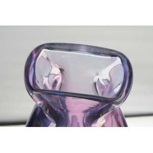  Murano Glass Purple Sommerso Art Glass Vase: Everything 