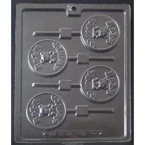    Baby Shower Lollipop Chocolate Candy Mold: Kitchen & Dining
