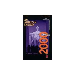  An American Cantata   2000 Voices Choral Score Sports 