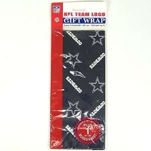   : DALLAS COWBOYS OFFICIAL CHRISTMAS WRAPPING PAPER: Sports & Outdoors