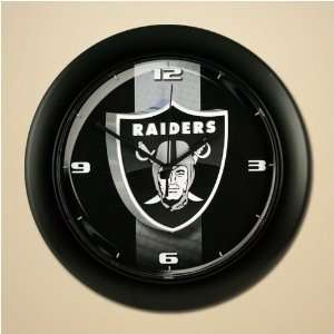    Oakland Raiders High Definition Wall Clock: Sports & Outdoors