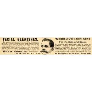   Woodburys Facial Soap Skin Scalp   Original Print Ad