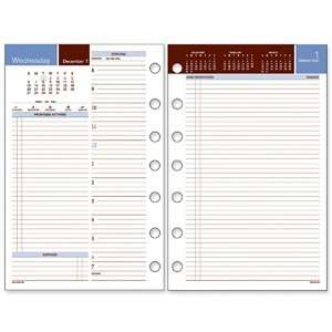   DRN481725   Day Runner PRO Wedgewood Planning Page