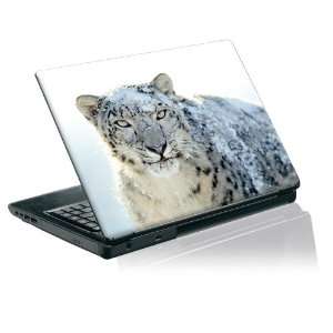   laptop skin protective decal snow leopard picture Electronics