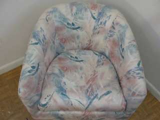 milo baughman chrome base low slung lounge chair A  