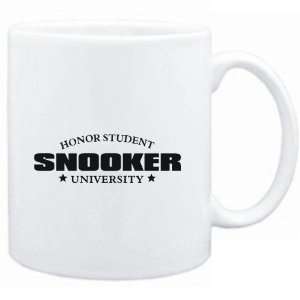  Mug White  Honor Student Snooker University  Sports 