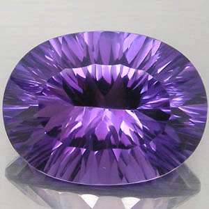 16.23 CT AAA PURPLE CLR CHANGE AMETHYST CONCAVE OVAL PERFECT  