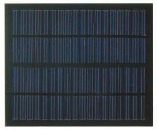 Mini Solar Panel (PV) SSM6075 3V 170mA (0.5W) New  
