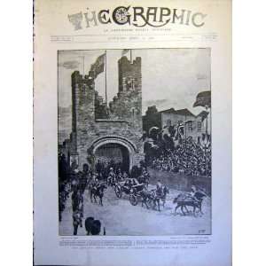  Queen Dublin Ireland City Gate Paget Leeson Street 1900 
