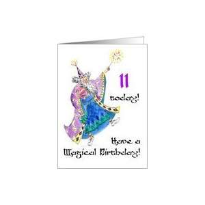  Wizard 11th Birthday Card Card Toys & Games