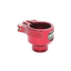  ShockTech ION Clamping Feedneck Red Polished Sports 