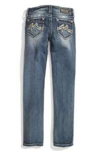 NWT Miss Me Girls Jeans Pants Skinny JK1038T2 Stitched M Size 10 