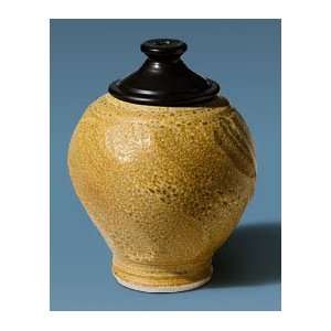   Tone Ceramic Artisan Cremation Memorial Funeral Urn 