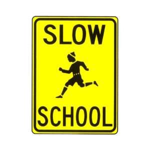  Slow School Child Sign Patio, Lawn & Garden