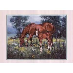  Jack Sorenson   Horse And Foal Canvas: Home & Kitchen