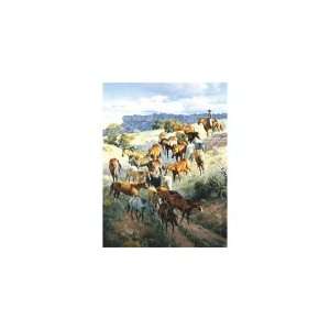   Duro 500 Piece Puzzle of the Old West By Jack Sorenson Toys & Games