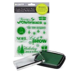  The Paper Company Clear Stamp Value Pack   Christmas 