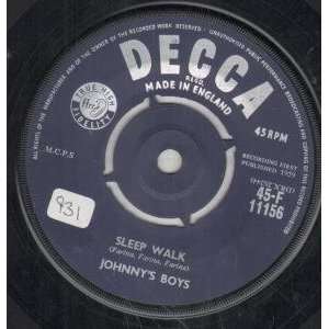 SLEEP WALK 7 INCH (7 VINYL 45) UK DECCA 1959