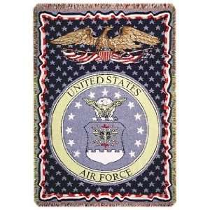  UNITED STATES AIR FORCE THROW: Home & Kitchen