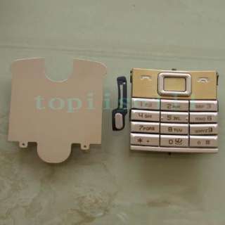 Metal Gold Housing Cover For Nokia 8800 Sirocco+Keypad  