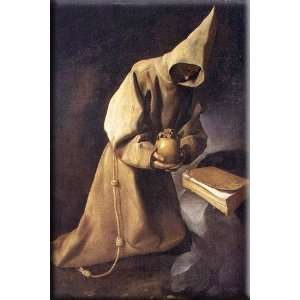  of St Francis 11x16 Streched Canvas Art by Zurbaran, Francisco de 