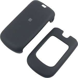  LG clout VX8370 Black Rubberized Hard Protector Case 
