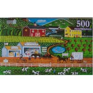   500 Pc Puzzle Art byJoseph Holodook Cloverfield Farms Toys & Games