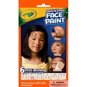  Crayola Face Painting Trial Kit   Neutral Themes: Toys 