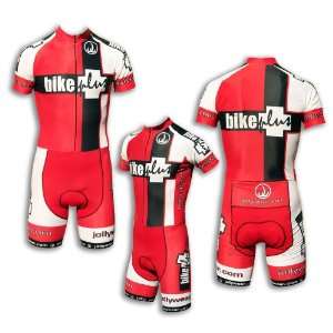 JOLLYWEAR Cycling Skinsuit   short sleeves and legs (BIKE PLUS 