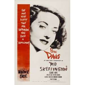  Mr. Skeffington (1944) 27 x 40 Movie Poster Style A
