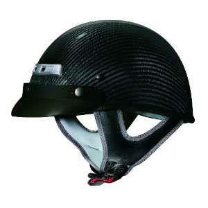  Vega CFS Half Helmet (Gloss Black, XX Large) Automotive