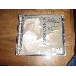 Audio Music CD Compact Disc of Bernstien Century STRAVINSKY THE RITE 