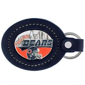  Siskiyou Chicago Bears Leather Key Ring: Sports & Outdoors