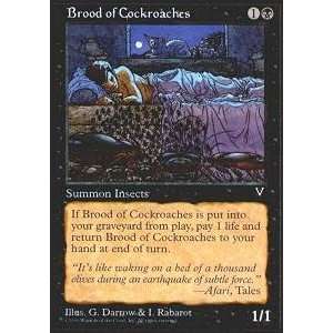    Magic the Gathering   Brood of Cockroaches   Visions Toys & Games