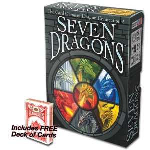   Card Game of Dragon Connections with FREE Deck of Cards Toys & Games