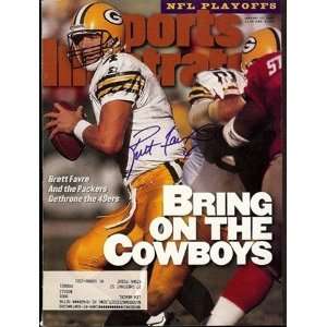 Brett Favre Autographed/Hand Singed Sports Illustrated Bring on the 