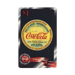 Coca Cola Collectible Phone Card Coca Cola 96 $1. Coke Syrup Label 