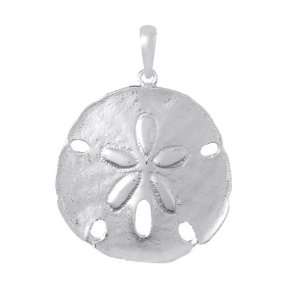  Sterling Silver Sand Dollars Pendant: Jewelry